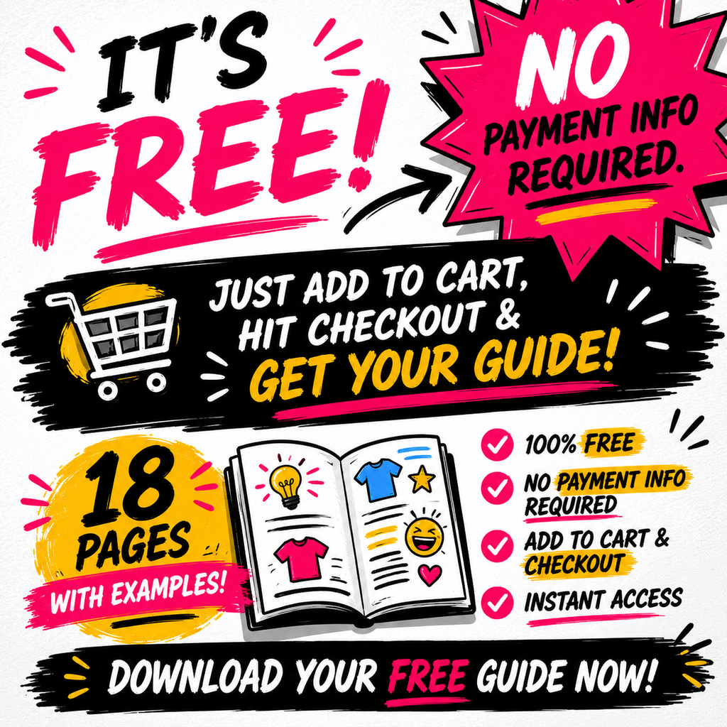Idea to T-Shirt - Free Starter Guide (Digital Download)
