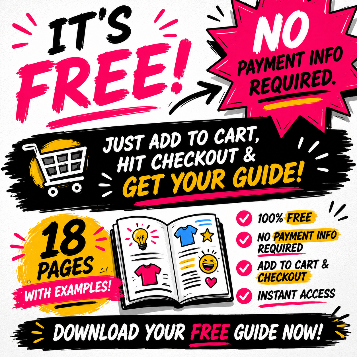 Idea to T-Shirt - Free Starter Guide (Digital Download)